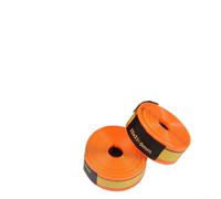 Puncture-Resistant Bicycle Tire Liner, 3000D TPU-Composite, Nano-Adhesion Silicone Strip for Mountain Road Bike Wheels, Orange(23mm-2300mm*2 rolls)