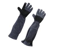 Punctured Immune Dog Maintenance Gauntlet Thick Leather Flipper Slip Plan for New Animal Owner Security Professional Pet Handling Gloves