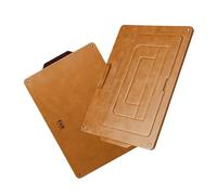 PUNCUBE Portable Lap Desk -Ultra Slim&Compact Laptop Desk in Sleek Design with Retractable Mouse Pad, Adjustable Stand, Expandable Surface, and Heat Protection for Laptops and Tablets (Blonder Brown)