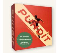 PUNDIT Football Quiz Game | Football Trivia Board Game for Adults & Teenagers | Football Gifts for Men | 900 Questions | Football Board Game for Football Lovers
