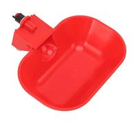 PUNELE 6PCS Automatic Poultry Drinking Bowls Poultry Fount Poultry Waterer Large Thickening ABS Waterer Bowl with G1/8 Male Thread for Cat Dog Chicken Duck