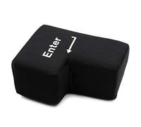 PUNELE Big Enter Button, USB Giant Enter Key Pillow with Data Cable, Comfortable Desktop Stress Relief Nap Pillow for Office Home and Business Travel