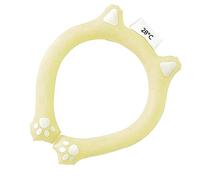 PUNELE Neck Cooling Ring with Hands Cold Tube, Stay Cool in Summer Hot Heat, Reusable Cooler for Running, Camping, Hiking, or Relaxing at Home with Instant Cooling Relief (Yellow)