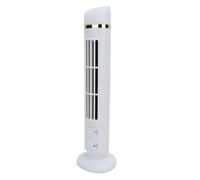 PUNELE Oscillating Mini Tower Fan with LED Light, 2 Adjustable Speeds, Portable Desk Fan for Office Dorm Home