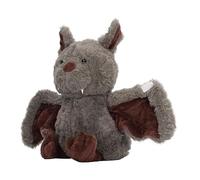 PUNELE Soft, Plush, Halloween Bat Doll Toy, Lovely Present for Children with Vibrant Colors, Easy to Clean, Stress Reliever, Made of Environmental Plush (Dark Gray)