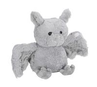 PUNELE Soft, Plush, Halloween Bat Doll Toy, Lovely Present for Children with Vibrant Colors, Easy to Clean, Stress Reliever, Made of Environmental Plush (Light Grey)