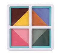 PUNELE Water Based Face Painting Palette 8 Colors Body Paint Palette,Quick Drying&Long Lasting,Food Grade, Face & Body Painting for Halloween, Christmas, Cosplay (Number 1)