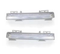 PUNICS Car Fog Light Assembly Compatible With Benz For C-Class W204 S204 2007-2009 2010 2011 2012 2013 2014 Front Bumper Fog Lamp Daytime Lights A2049068900(Left and Right)