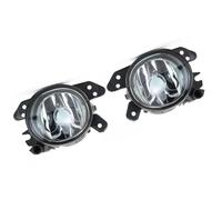 PUNICS Car Fog Light Assembly Compatible With Benz For GL-Class X164 2006 2007 2008 2009 2010 Front Bumper Fog Lamp Daytime Running Lights 2518200756(Pair With Bulb M10)