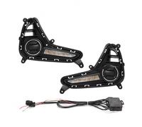 PUNICS Car Fog Light Assembly Compatible With Hyundai For Grand I10 2017 2018 2019 Car Bumper Driving Fog Light Assembly DRL Daytime Running Light Fog Lamp Turn Signal Light