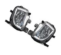 PUNICS Car Fog Light Assembly Compatible With Vw For Jetta GLI 2012 2013 2014 2015 2016 Front Bumper Fog Lamp Daytime Running Lights With Bulbs 5K0941699E(Pair With M10)