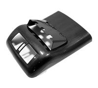 PUNICS Car Vent Outlet Trim Compatible With For Navara NP300 2016 2017 2018 2019 2020 2021 Car Interior Carbon Fibre Rear Armrest Box Air Conditioning Vent Outlet Cover Trim
