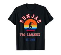 Punjab India Cricket T-Shirt