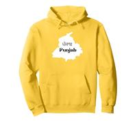 Punjab Map Premium Design Punjabi Panjab Desi Diljit Dosanjh Pullover Hoodie