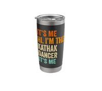 Punjabi Design for Kathak Dancer Stainless Steel Insulated Tumbler