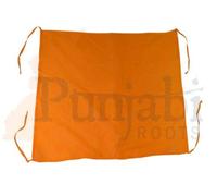 Punjabi Sikh Adult Size Patka Pathka Turban Bandana Pagri Pagg Orange Patka- Pack Of 2