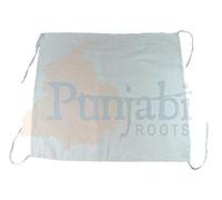 Punjabi Sikh Adult Size Patka Pathka Turban Bandana Pagri Pagg White Patka - Pack of 2