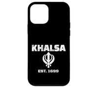 Punjabi Sikh Khanda Khalsa Established 1699 Gifts for Sikh Case for iPhone 12 mini