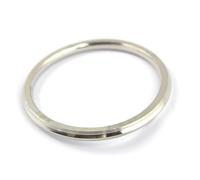 Punjabi/Sikh Stainless Steel Silver Kada/Bracelet for Men Or Boy's Internal Diameter 7.2 cm Gram Thickness 0.8 cm