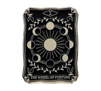 Punk Black Tarot Enamel Pin with Sun, Moon, Bird, Lion, Star, Judge and Death, Normal, Non-precious metal