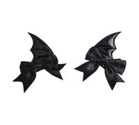 Punk Bowknot Bat Wing Hair Clip 2PCS Novelty Side Pin Hair Styling Decoration
