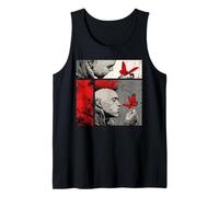 Punk & Butterfly - Comic Style Rebellion Meets Softness Tank Top