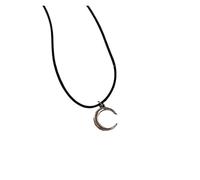 Punk Choker Star Earrings Silver Color swirly Star Chokers Celestial Best Friends Celestial Necklaces Pendant Men Women for daily wear(Color 03)