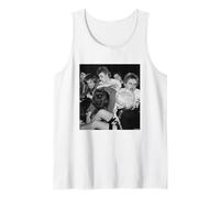 Punk Crowd Rock Against Racism Music Gig by Virginia Turbett Tank Top