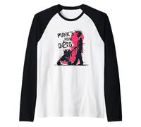 Punk Dad - Rebellion in The Pram Raglan Baseball Tee