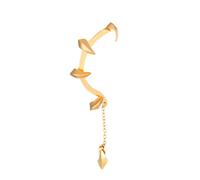 Punk Devil Claw Ear Cuff Earring Devil Dragon Earring Darkness Devil Claw Wrap Earrings Vintage Jewelry for Women, Metal, alloy