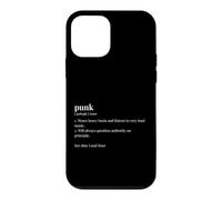 Punk Dictionary Trait Definition Subculture Anarchist Case for iPhone 12 mini