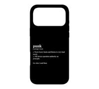 Punk Dictionary Trait Definition Subculture Anarchist Case for iPhone 17 Pro Max