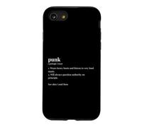 Punk Dictionary Trait Definition Subculture Anarchist Case for iPhone SE (2020) / 7/8