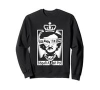 Punk Edgar Allan Poe Parody God Save The King Gothic Gift Sweatshirt