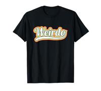 Punk Emo Funny Goth Heavy Rock Music Retro Vintage Weirdo T-Shirt