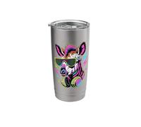Punk Era Style Okapi Sunglasses Forest Giraffe Stainless Steel Insulated Tumbler