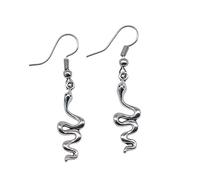 Punk Fish Bone Earrings for Women and Girls Gothic Y2K Fish Skeleton Weird Dangle Earrings