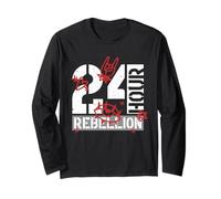 Punk for A Day 24 Hour Rebellion Long Sleeve T-Shirt