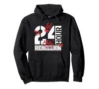 Punk For A Day 24 Hour Rebellion Pullover Hoodie
