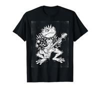 Punk Frog Grunge Rebel Frog Alternative Style Value Graphic T-Shirt