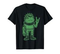 Punk Frog Grunge Rebel Frog Alternative Style Value Graphic T-Shirt