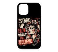 Punk Girl 90s Distressed Grunge Vintage Case for iPhone 12/12 Pro