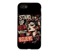 Punk Girl 90s Distressed Grunge Vintage Case for iPhone SE (2020) / 7/8