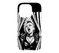 Punk Girl 90s Grunge Distressed Vintage Case for iPhone 14 Pro