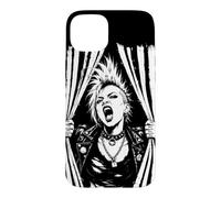 Punk Girl 90s Grunge Distressed Vintage Case for iPhone 15 Plus