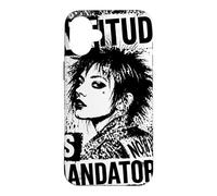 Punk Girl 90s Grunge Quote Distressed Graphic Case for iPhone 16 Plus