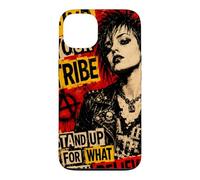 Punk Girl Find Your Tribe Quote Grunge Distressed Graphic Case for iPhone 13