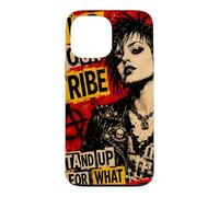 Punk Girl Find Your Tribe Quote Grunge Distressed Graphic Case for iPhone 13 Pro Max
