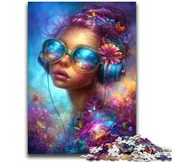 Punk Girl Puzzles for Adults 2000 Pieces,Staycation Kill Time Every Piece Is Unique - Challenging Family Fun Game (70X100cm)