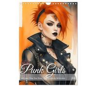 Punk girls with a pinch of New Wave UK-Version (Wall Calendar 2026 DIN A4 Portrait), CALVENDO 12 Month Wall Calendar